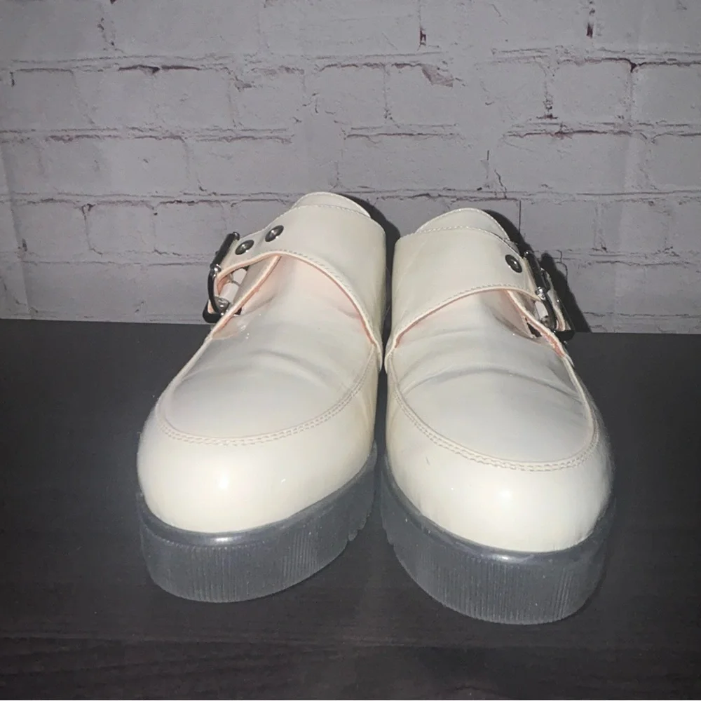 Aquatalia Patent‎ Leather Buckle Loafers women’s size 7